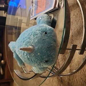 A stuffed Narwhal